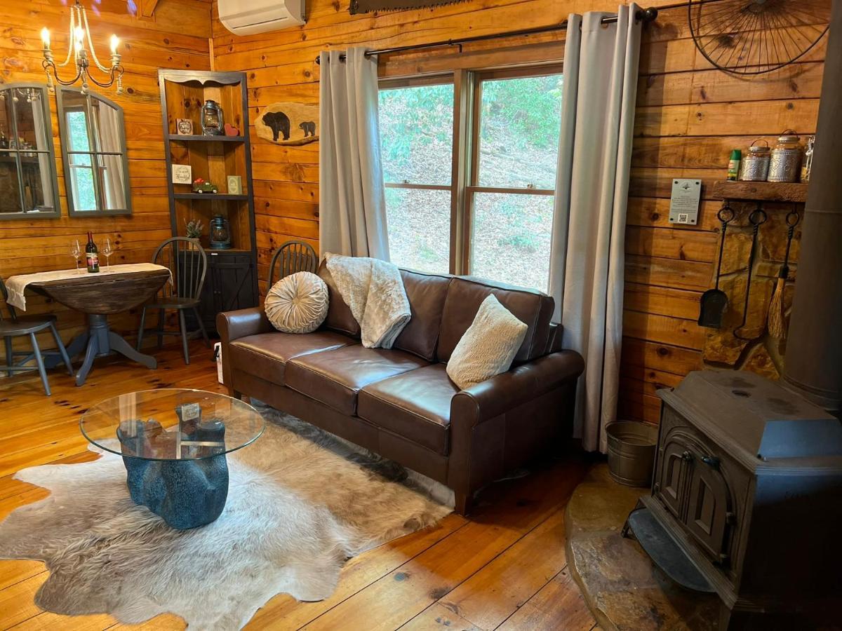 Log Cabin With Mountain View And Privacy Blue Ridge Extérieur photo
