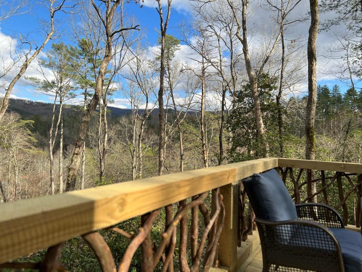 Log Cabin With Mountain View And Privacy Blue Ridge Extérieur photo