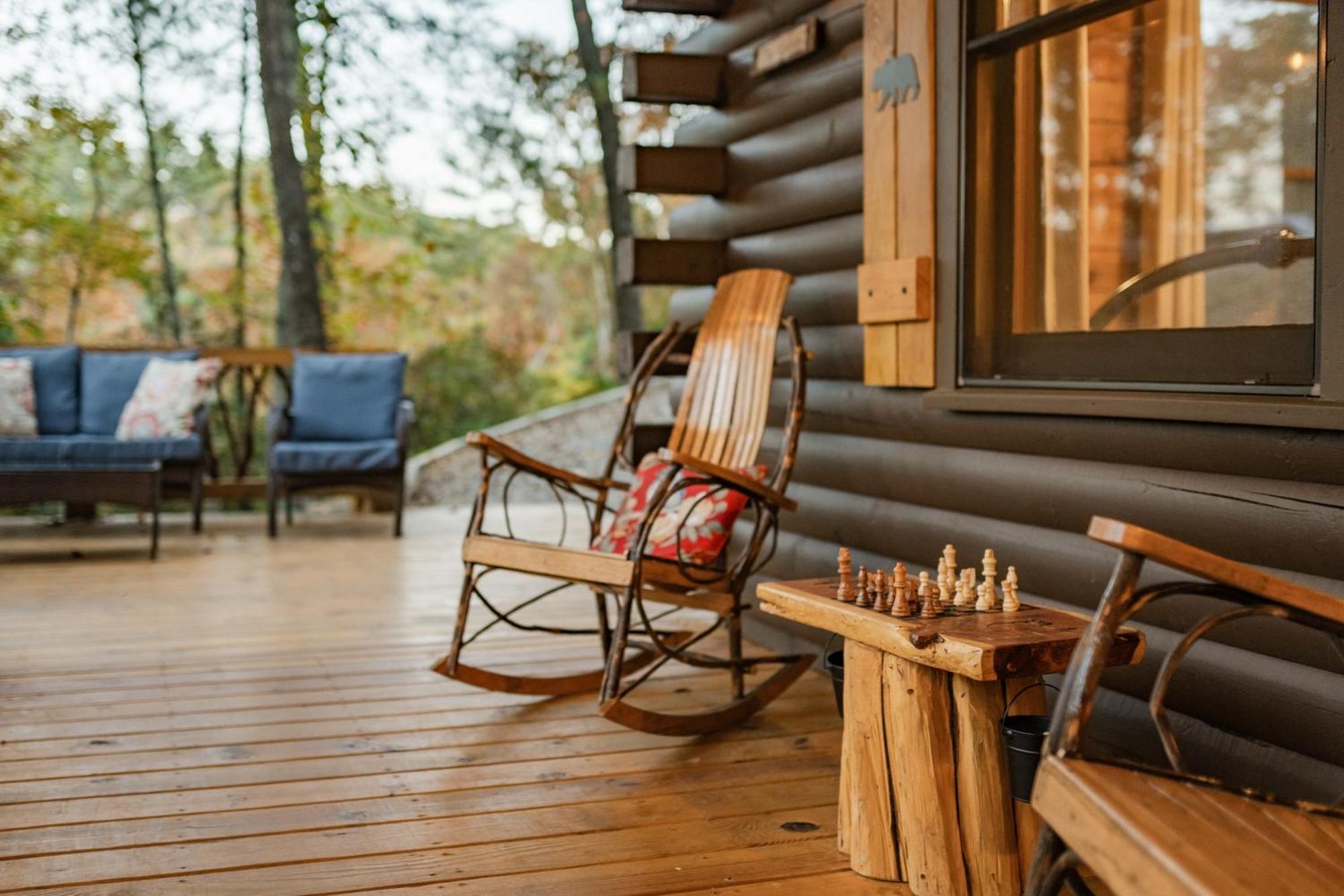 Log Cabin With Mountain View And Privacy Blue Ridge Extérieur photo