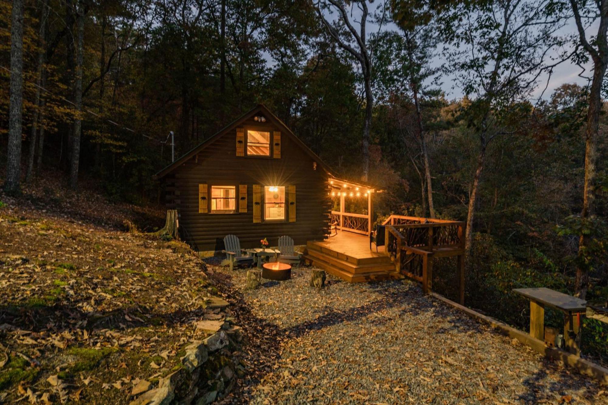 Log Cabin With Mountain View And Privacy Blue Ridge Extérieur photo